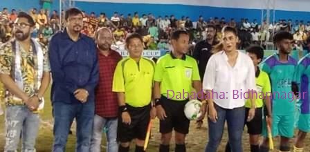 বিধাননগর গোল্ড কাপ ফুটবল টুর্নামেন্ট চালু   