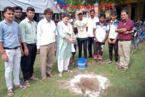 মণিরামবাটি বিদ্যালয়ে বার্ষিক অনুষ্ঠানে বৃক্ষরোপণ