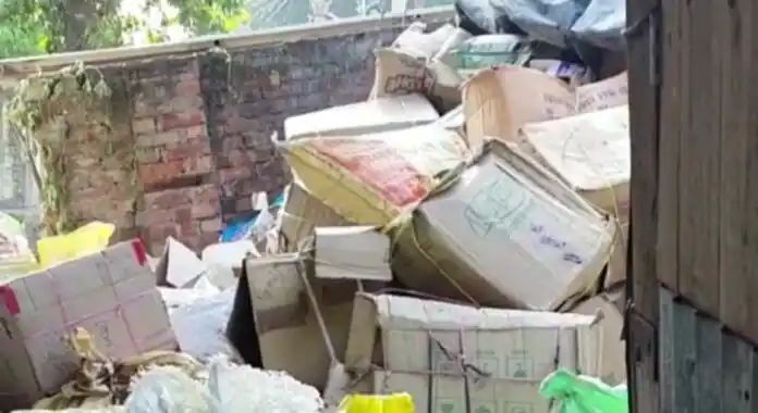 ২ টন শব্দবাজি উদ্ধার পাঁশকুড়ায়   