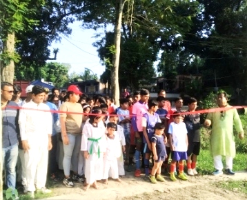 প্রশিক্ষণের কেতন ওড়ালো হাবড়ার অগ্নিবীণা