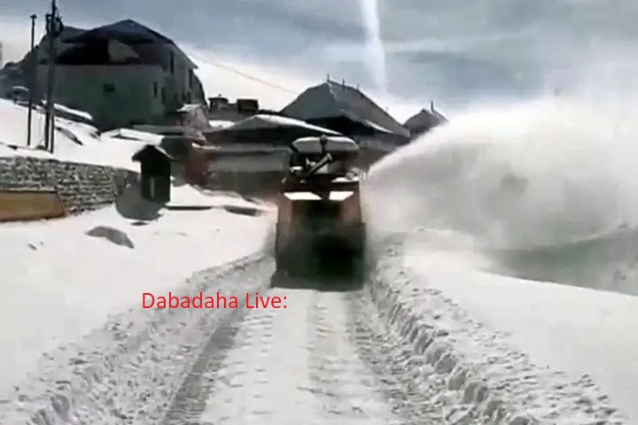 উত্তর সিকিমের লাচুংতে প্রথম তুষারপাত