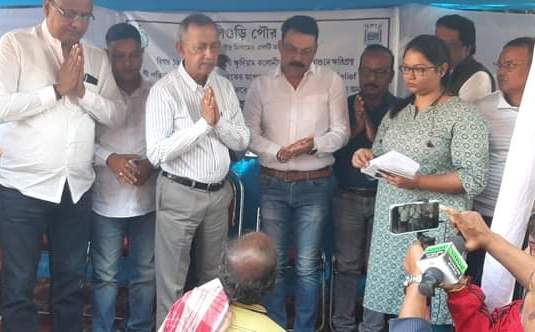 শিলিগুড়ি অগ্নিকান্ডে ক্ষতিগ্রস্তদের আর্থিক সহায়তা