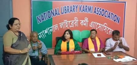 আইসিডিএসএর কর্মী সভা ন্যাশনাল লাইব্রেরী হলে 