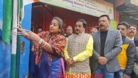 তৃনমূলের জন্ম দিবস শিলিগুড়িতে