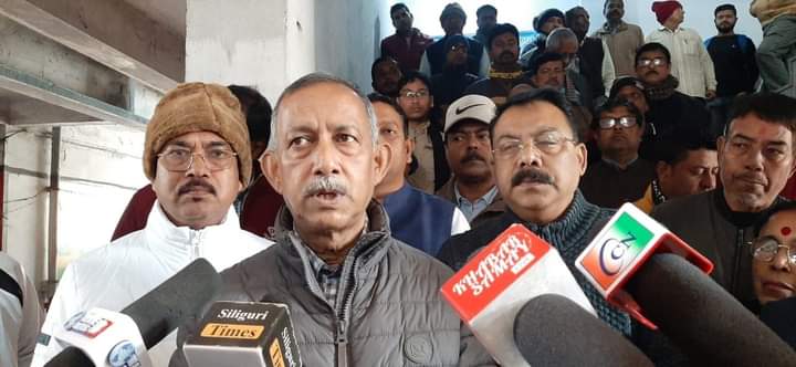 শিলিগুড়ি আধুনিক মার্কেট গড়তে মেয়রের পরিদর্শন