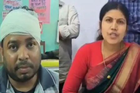 জমি বিবাদে খন্ড যুদ্ধ সবং এ