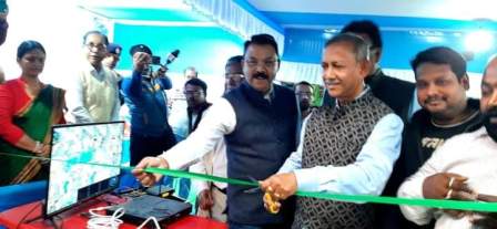 শিলিগুড়ি স্টেশন বাজারে সি.সি.টি.ভি ক্যামেরা উদ্বোধনে মেয়র