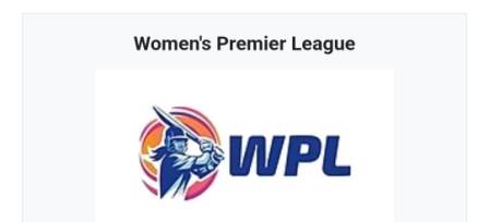 আই পি এলের পর ডব্লু পি এল