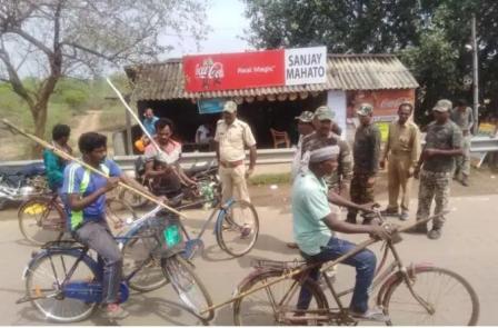 পুলিশ ও বন কর্মীদের উদ্যোগে শিকার উৎসব বন্ধ