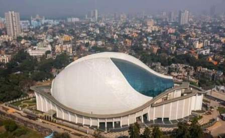 ধনধান্য ইন্ডোর স্টেডিয়ামের উদ্বোধন মুখ্যমন্ত্রীর