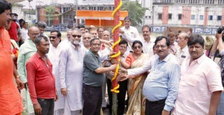 রথযাত্রায় মহম্মদ আলী পার্কের খুটি পুজো