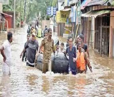 অবিরাম বর্ষণে বন্যা উদ্ধারে সেনা কালচিনিতে