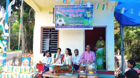 হাবড়া নবযুগ সংঘের স্বাধীনতা দিবস পালন