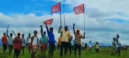 ৫৭ বর্গাদারকে জমি বন্টন নকশালবাড়িতে