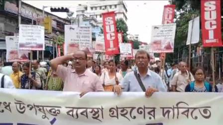 ডেঙ্গুর প্রকোপ বৃদ্ধি, কেএমসি অভিযানে এস ইউ সি আই