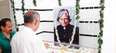 মিসাইলম্যান কালামের জন্মদিনে  শ্রদ্ধাঞ্জলি