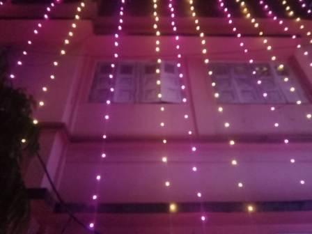 আলোর ঝরনায় সজ্জিত শহর শিলিগুড়ি