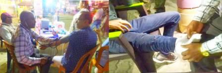 পুজোয় সিপিডি আরের প্রাথমিক চিকিৎসা ক্যাম্প