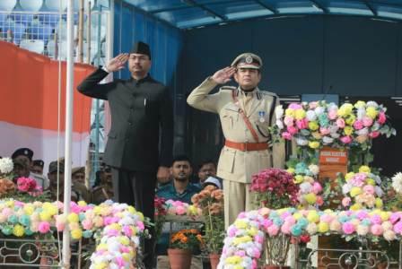 জেলায় প্রজাতন্ত্র দিবস পালন