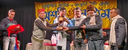 চাঁদপাড়া অ্যাক্টো’র অঙ্গনে গড়িয়া অশনি’র নাট্যোৎসব