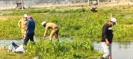 নিরঙ্কারি মিশনের নদী সাফাই অভিযান