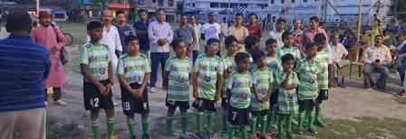 বিশরপাড়ায় ফুটবল প্রশিক্ষণ শিবির