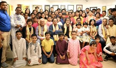 চিলড্রেন্স হার্ট ড্রয়িং স্কুলের চিত্রকলা ও আলোকচিত্র প্রদর্শনী 