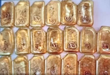 পাচারের পূর্বে উদ্ধার বিপুল সোনার বিস্কুট