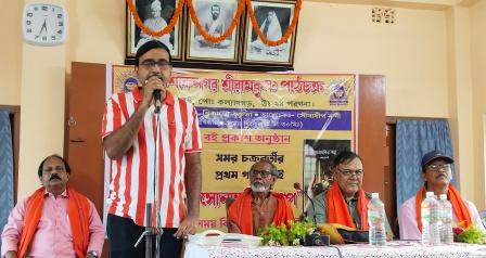 অশোকনগরে সোনামণির গল্পের গ্রন্থ মোড়ক প্রকাশ