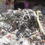 আবর্জনা কে এন সি রোডে