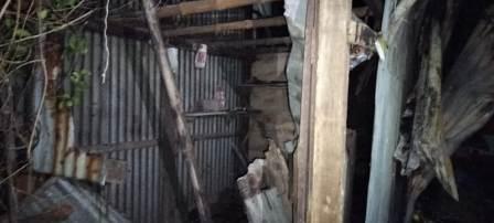 বিরাটি স্টেশনে আগুনে  ভস্মিভূত দোকান‌