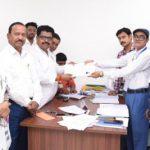 অশোকনগর কেন্দ্রের তৃণমূল কং প্রার্থী নারায়ণ গোস্বামী