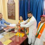 রাজারহাট গোপাল্পুর কেন্দ্রের বিজেপি প্রার্থী তরুণ জ্যোতি তেওয়ারী